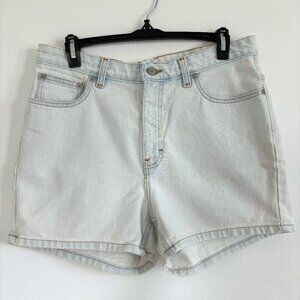 Vintage Tommy Hilfiger Shorts Womens 8/10 Light Wash Denim Classic 90s Beach USA